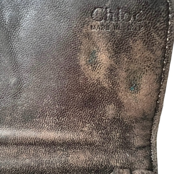 Chloe Rivet Wallet - Black Leather - Picture 4 of 9